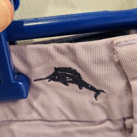 Tommy Bahama Flat Front Shorts Purple Casual Style Mens Size 36 - Picture 5 of 7